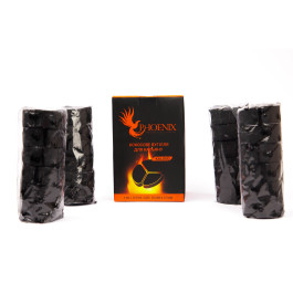 Уголь кокосовый Phoenix Туба (18 шт) Уголь кокосовый Phoenix Туба (18 шт)